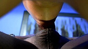 Latina amateur discusses deepthroat with monster cock