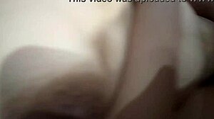 Thrusting hard and cumming inside her full pussy, with cum dripping caught on camera