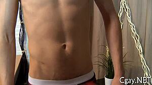 hardcore rimming action with gay studs