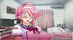 in apartment of love ep 5, he gropes her body