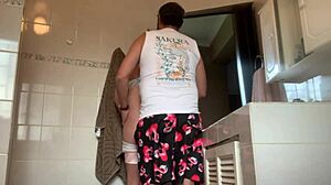 Fucking My Best Friend's Wife In The Living Room