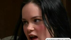 does this big tits milf crave threesome with teen slut?