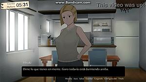 Pregnant wife dominated by old suegro in intense hentai gameplay