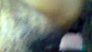 Damn! Hubby and I got wild with ebony friend in homemade interracial action!