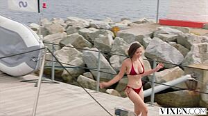 vixen partners eve sweet and agatha vega share cock after heist