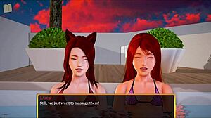 my new family 350 with teen redhead and small tits