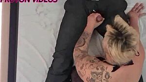 Latina Housewife Milf Gives Blowjob To Big Cock In Cuckold Fucking Scenario