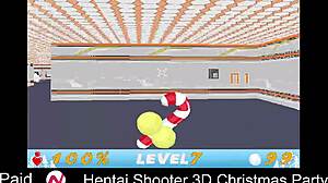 want to join the hentai shooter 3d christmas party with big tits?