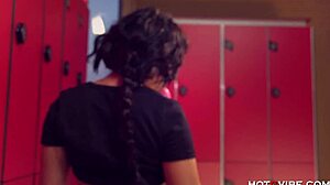 big ass and big tits lead to massive orgasm