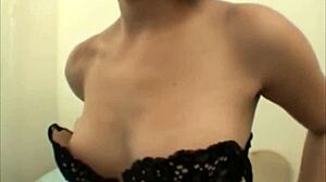 shy girl nervous for audition blowjob