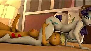 I-I can't believe Applejack's blowjob compilation has me so excited, part 4