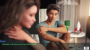 A wife and stepmother in steamy 3D hentai game