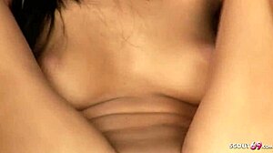 Slim Latina Teen Angelica Teasing That Long Cock For Rough Fuck