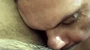 Amateur Gay Sucks Delivery Guy's Cock and Swallows Cum