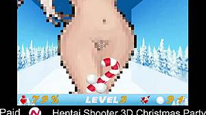 want to join the hentai shooter 3d christmas party with big tits?