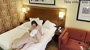 Sucking Hot BBW's Massive Natural Tits