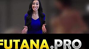 Bossy dickgirl fucks girl in mouth and cum inside ass 3d futa anal