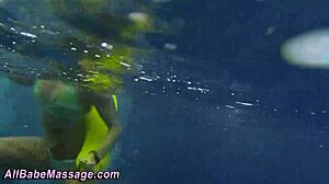 lesbian masseuse has oral with fingering and masturbation