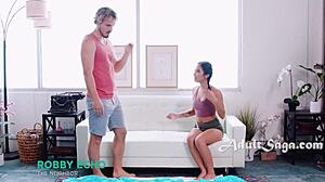 Avery Black delivers kinky nuru massage to neighbor!