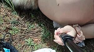 Latina Pawg Naked Masturbation In Nature