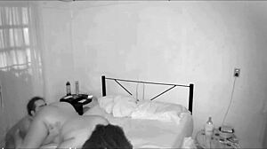 Pregnant chubby wife gets blowjob from behind!