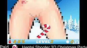 want to join the hentai shooter 3d christmas party with big tits?