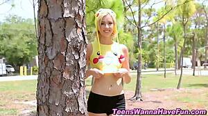 i got costumed teens spunked at party