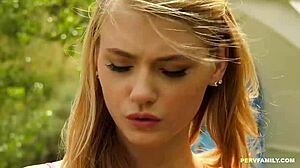 Blonde Hannah Hays foolishly rides stepson's huge BBC