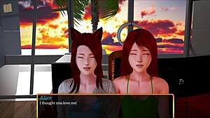 my new family 350 with teen redhead and small tits