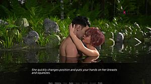 Dusklight Manor: John Has Fun with Audrey and Lizzie, Then Fucks Audrey in the River!