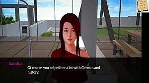 in my new family, the brunette gets doggystyle with monster cock.