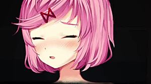 natsuki gets into trouble in the ddlc restroom after dancing