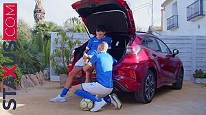 Staxus My Colleague Can't Resist The Exhilaration After Training With Best Friend Twink Gay Sport