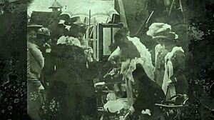 interracial taboo chocolate and ginger fuck in vintage style