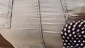 Skirtshouse Encoxando A Saia Jeans Clara