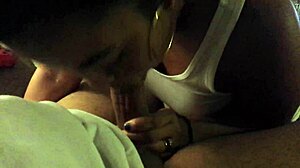 Beautiful Puerto Rican Babe Sucking My Big Black Cock And Swallowing Cum Deeply