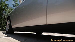 classy lesbos weave a seductive tale. they work pussies with a dildo.