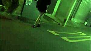 Shocking footage of Asian beauty in uniform creampied secretly.