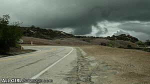 jealous brunette massages perfect blonde