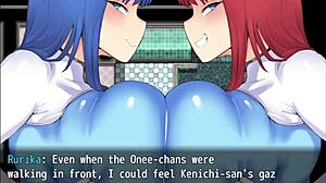 Eu e minhas amigas estamos atrás de um grupo de criminosos - ntr police ruri & sakura - parte 1