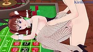 diane and elizabeth liones in bunny girl outfits