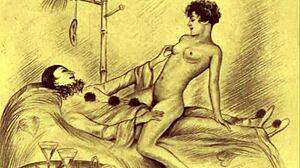 Erotic illustrations from a bygone era