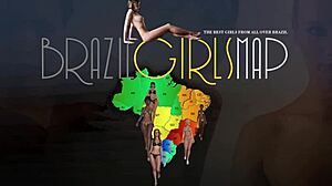 Tourist Hooks Up With Petite Brazilian Clara Lady Snow For Wild 1on1