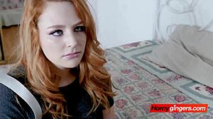 redhead lucy craves stepfather drilling her tight pussy so bad