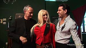 ass fucking in stockings pleases these milf babes more than sucking cocks in group hardcore