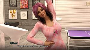 did jamie and shauna kiss with their big tits and asses in hentai?