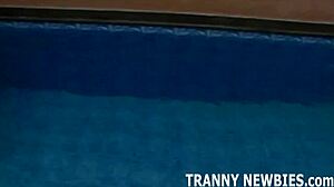 Join our steamy trans threesome with shemales, blowjobs, and big black cocks 😈💦