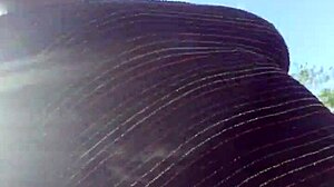 Crazy Bitch Twerks Big Ass Outdoor