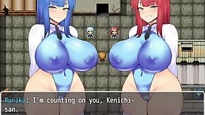 Eu e minhas amigas estamos atrás de um grupo de criminosos - ntr police ruri & sakura - parte 1