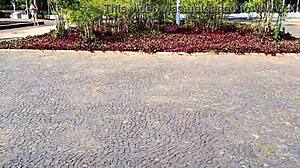 Tourist Hooks Up With Petite Brazilian Clara Lady Snow For Wild 1on1